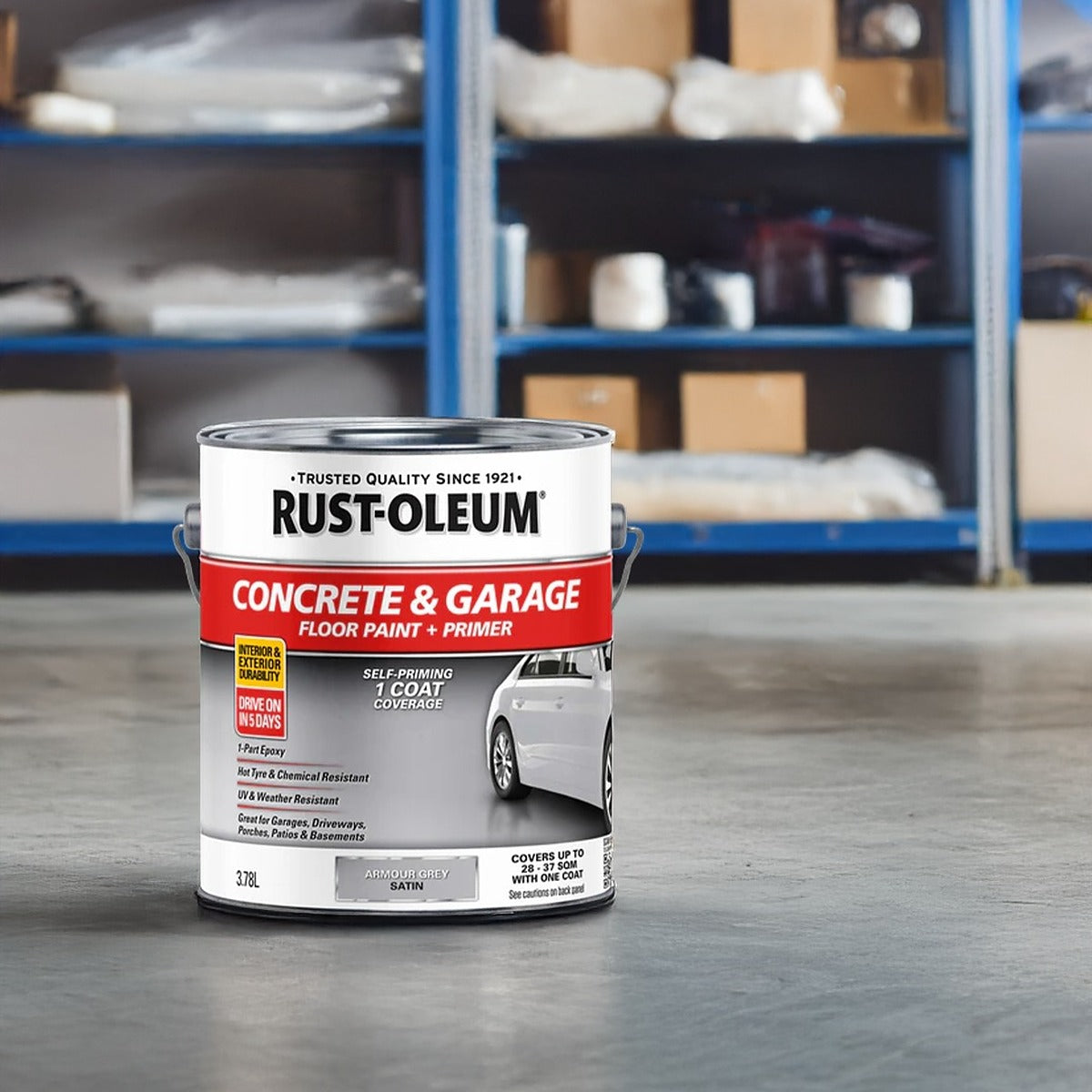 Upgrade Your Space with Rust-Oleum Concrete & Garage Floor Paint