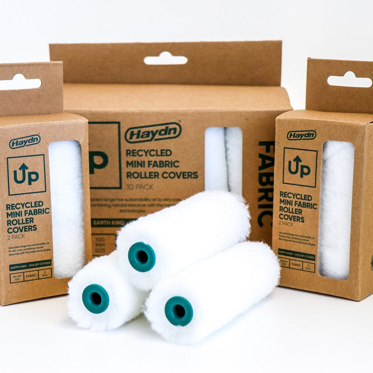 Tiny Rollers, Big Impact – Haydn UP Recycled Mini Fabric Roller Covers