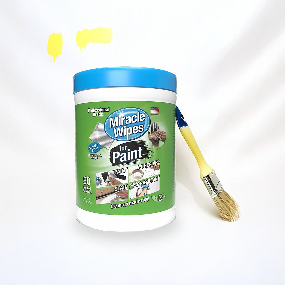 Spills Happen — Be Ready with MiracleWipes for Paint
