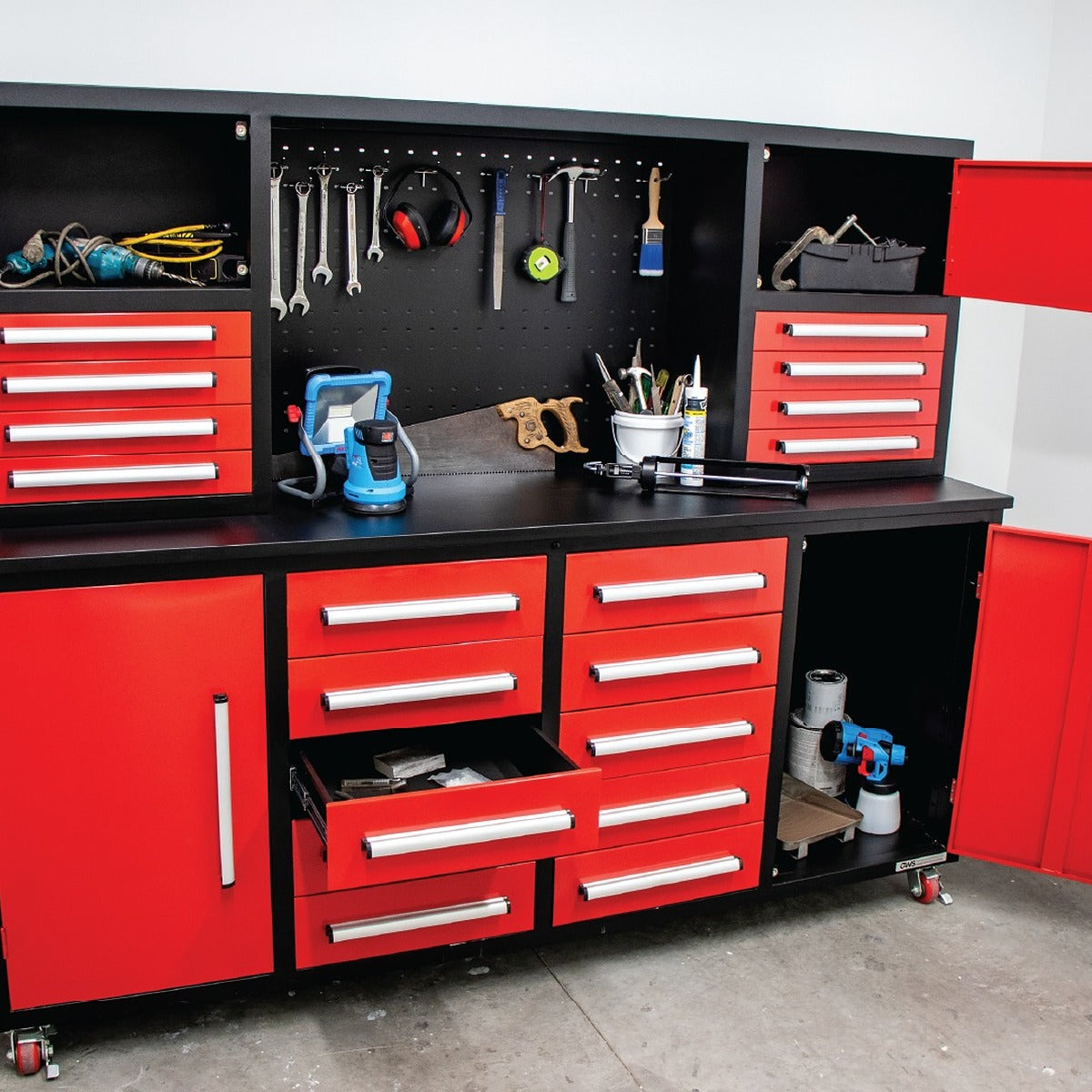 Take Charge with the Ultimate Cabinet & Workbench
