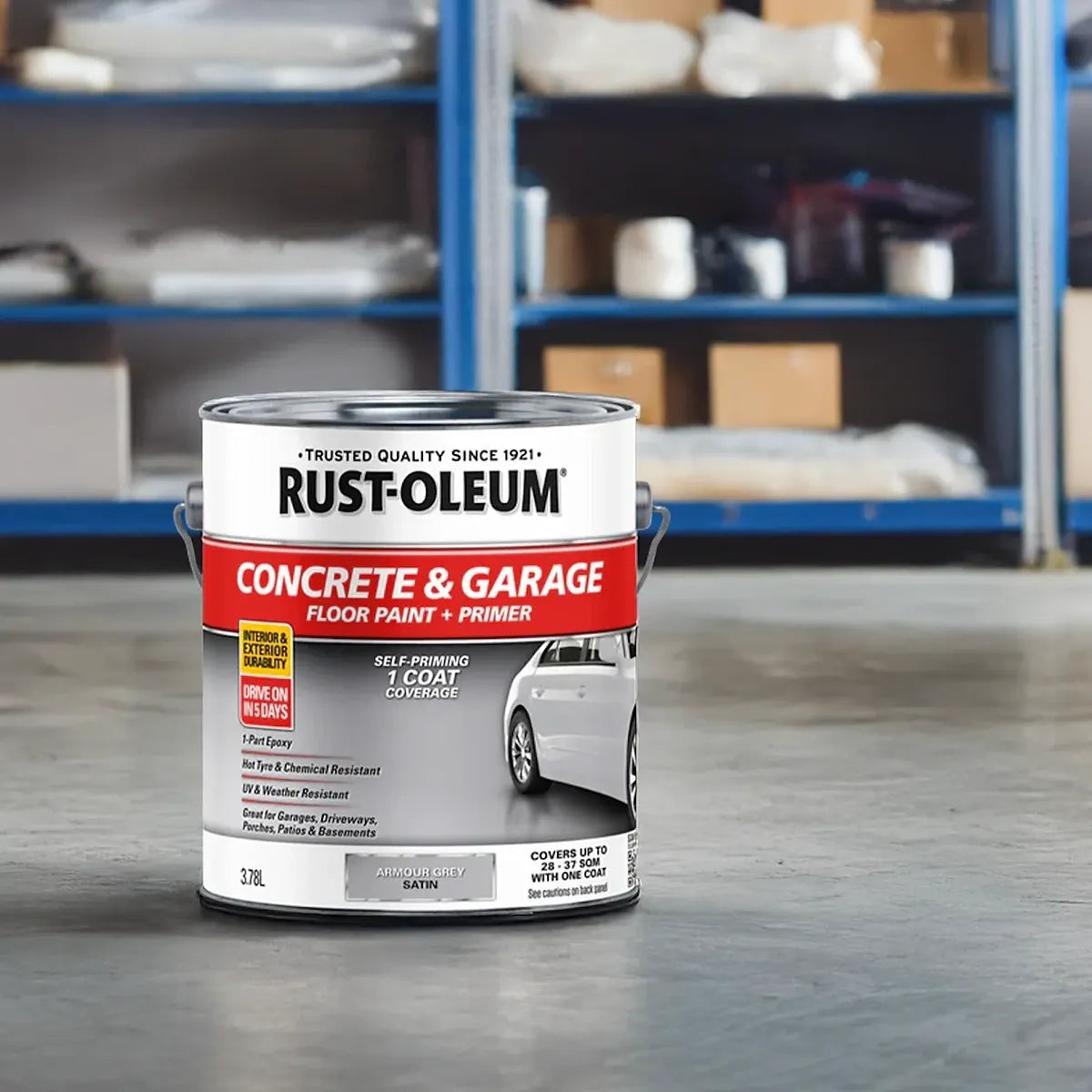 Upgrade Your Garage This Winter with Rust-Oleum Floor Paint