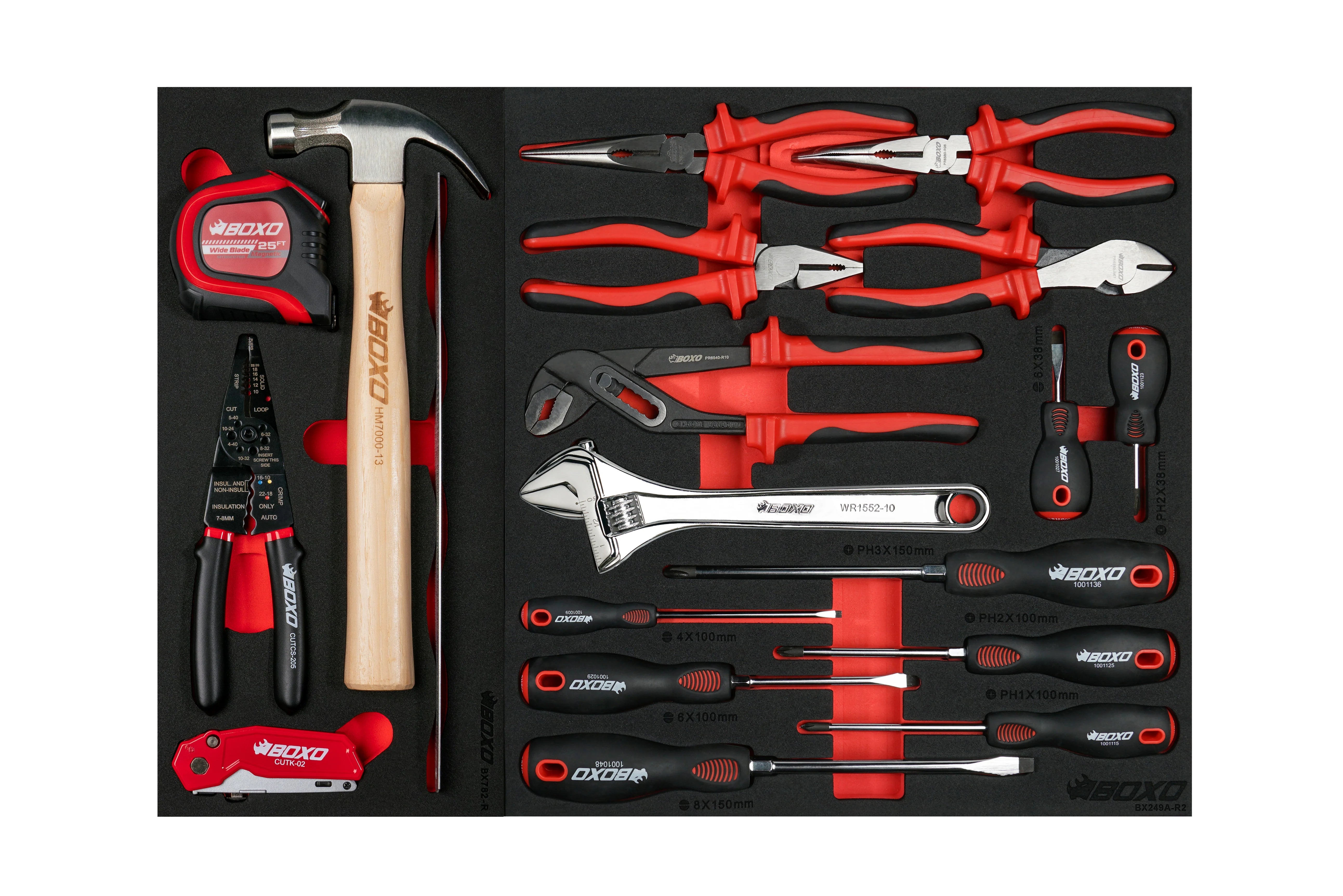 Superior Master Tool Set | 452-Piece Metric and SAE Master EVA Foam Tool Set
