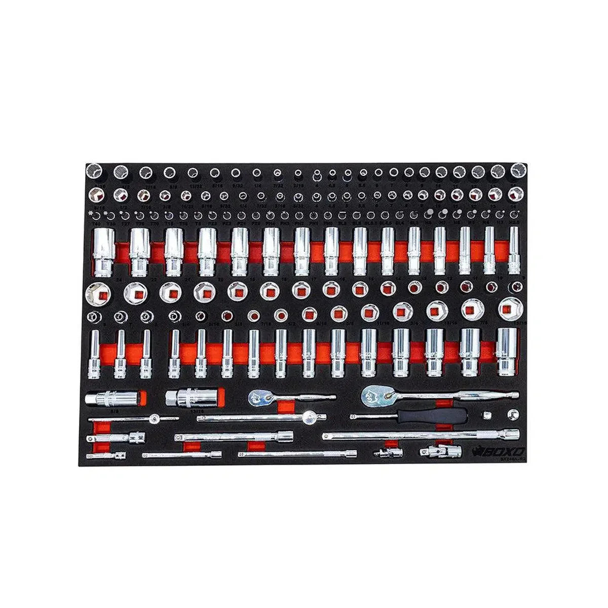 Metric and SAE Master Tool Set | Starter 222-Pieces