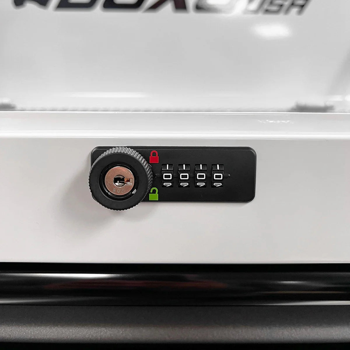 26" 5-Drawer Hand Carry Tool Box - Black, Red