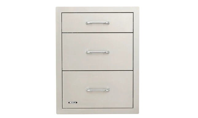 Stainless Steel Triple Drawer System - Image 5