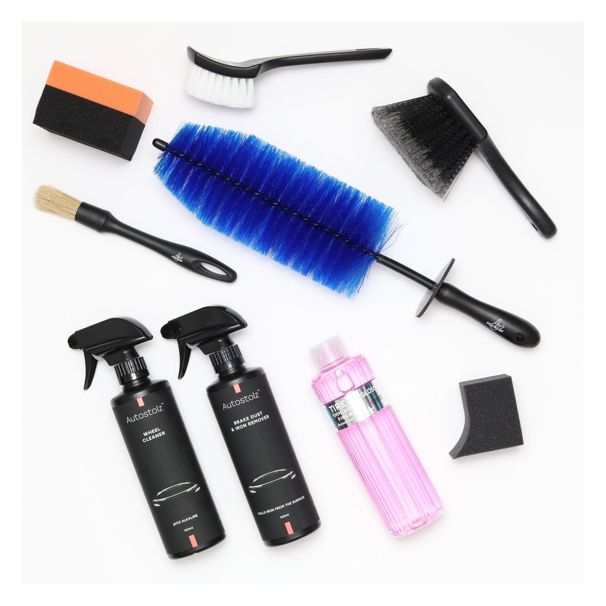 Autostolz Wheel Cleaning Kit – Gloss Dressing & Iron Remover