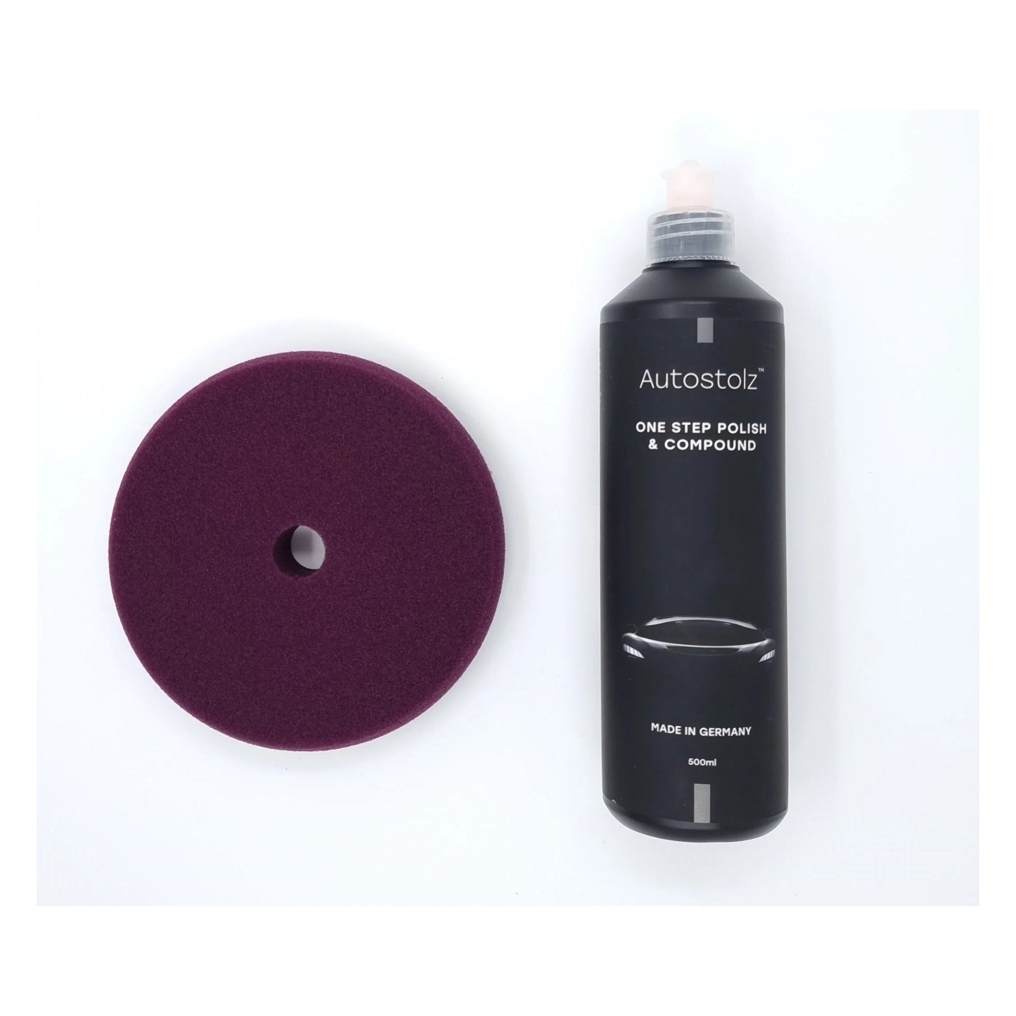 Autostolz One-Step Polish & Medium Paint Pad Kit