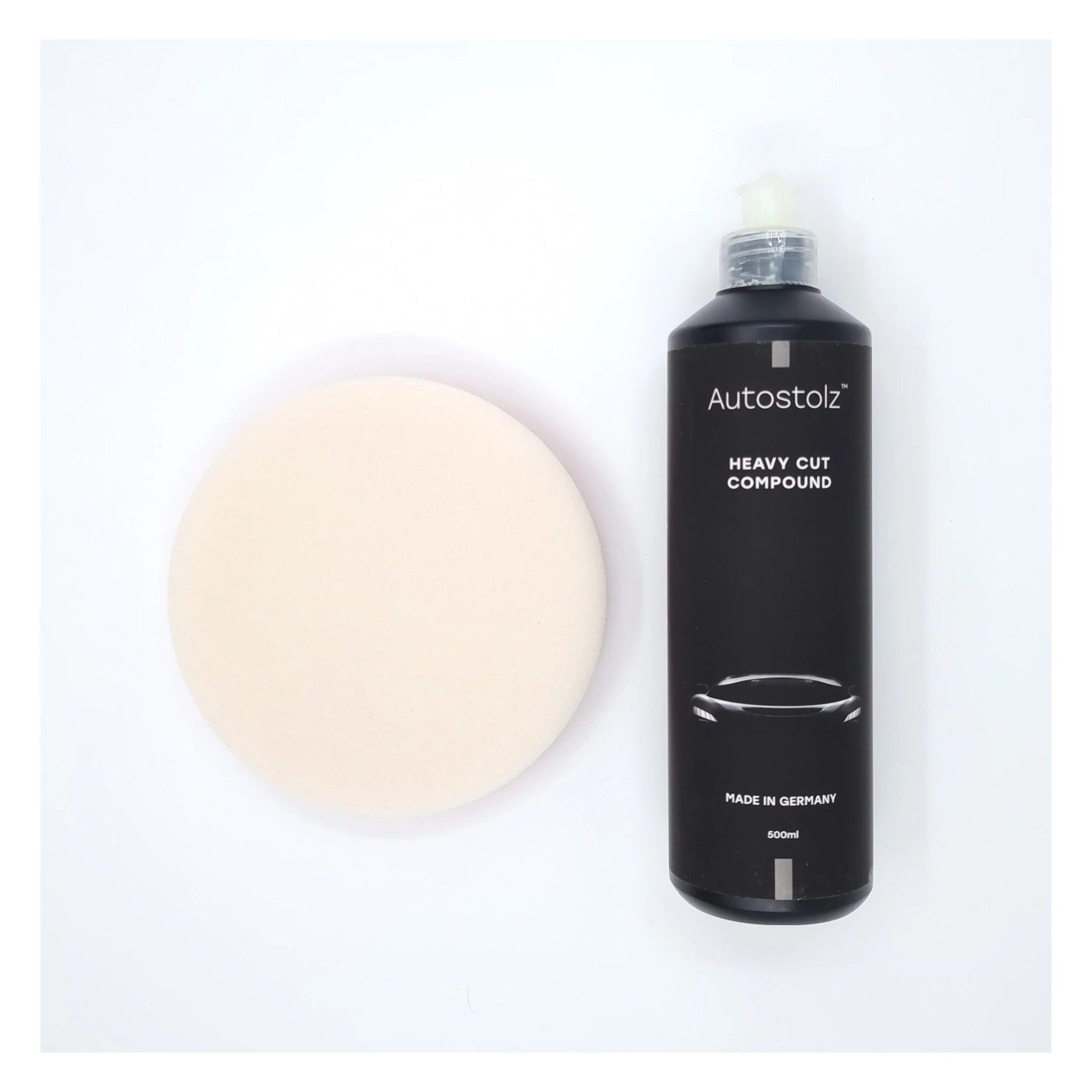 Autostolz Heavy Cut Compound & High Cut Pad Kit