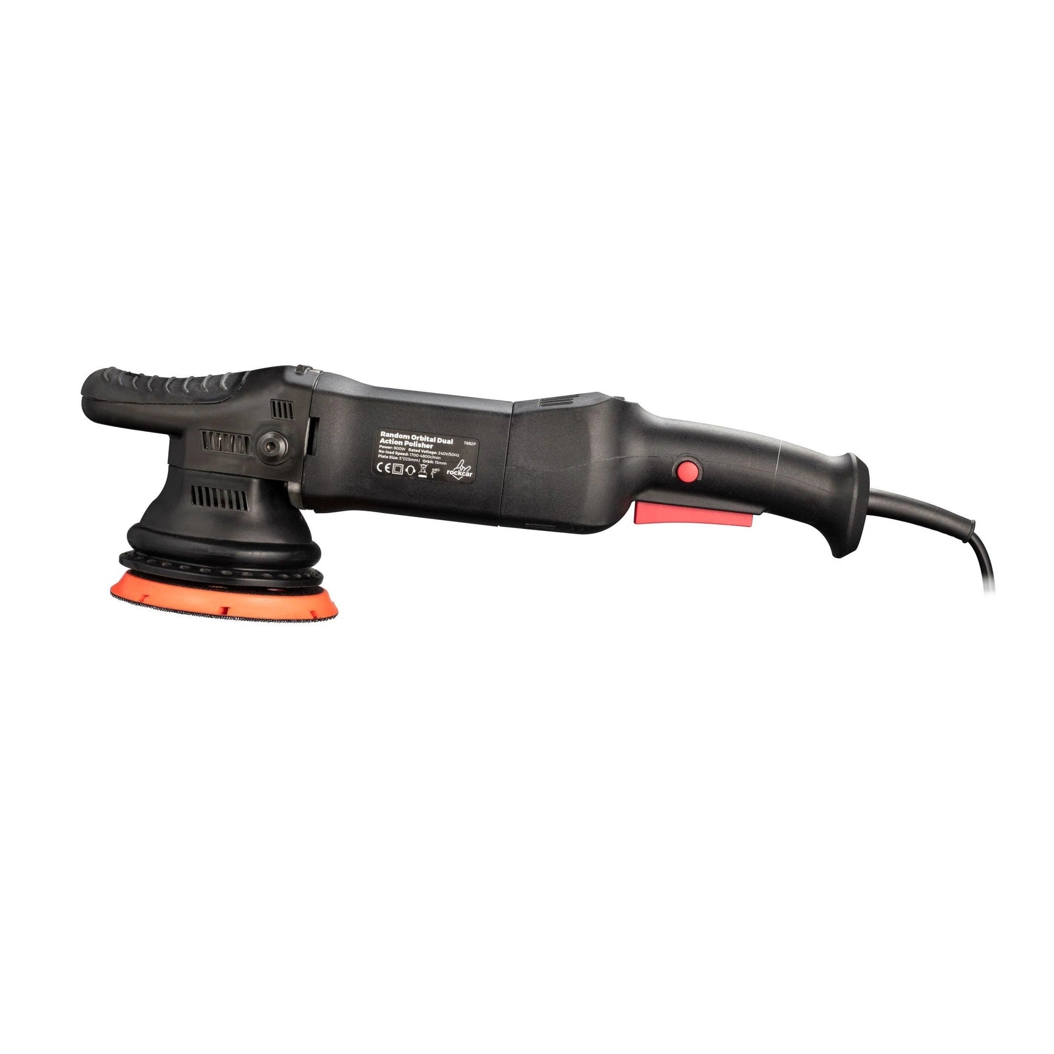 RockCar 15mm Dual Action Polisher, 900W, 5-Inch Plate