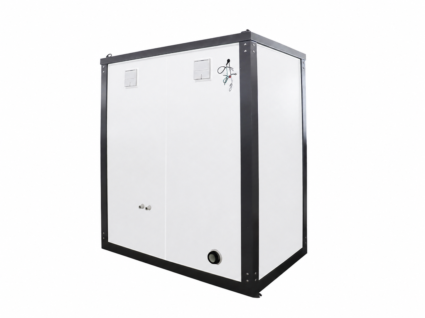 Separate Toilet and Shower Unit – Rear Corner View