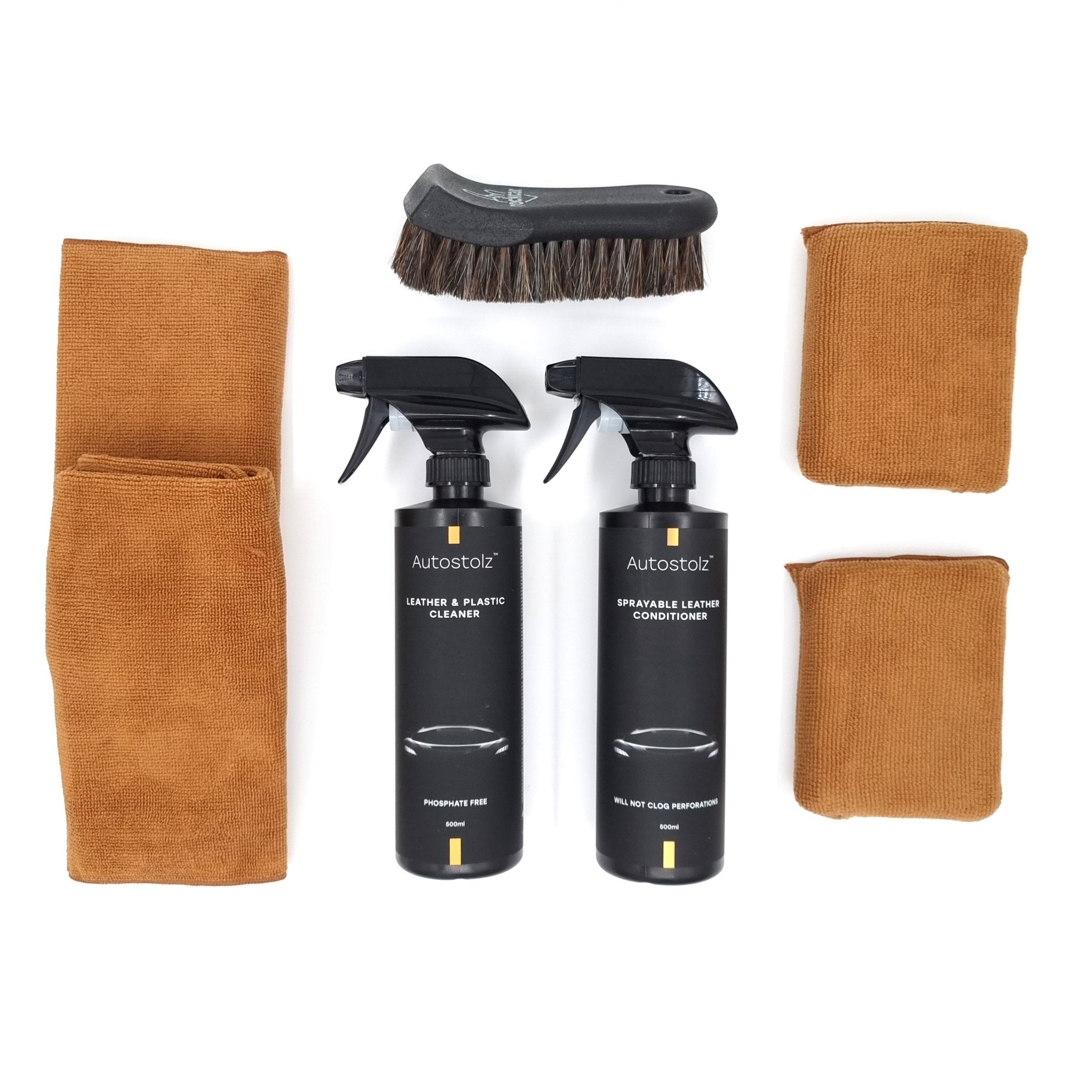Autostolz Leather Cleaning & Conditioning Kit