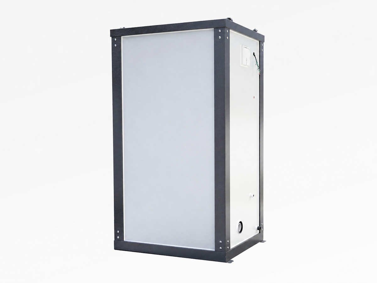 Single Toilet Unit – Rear Corner View