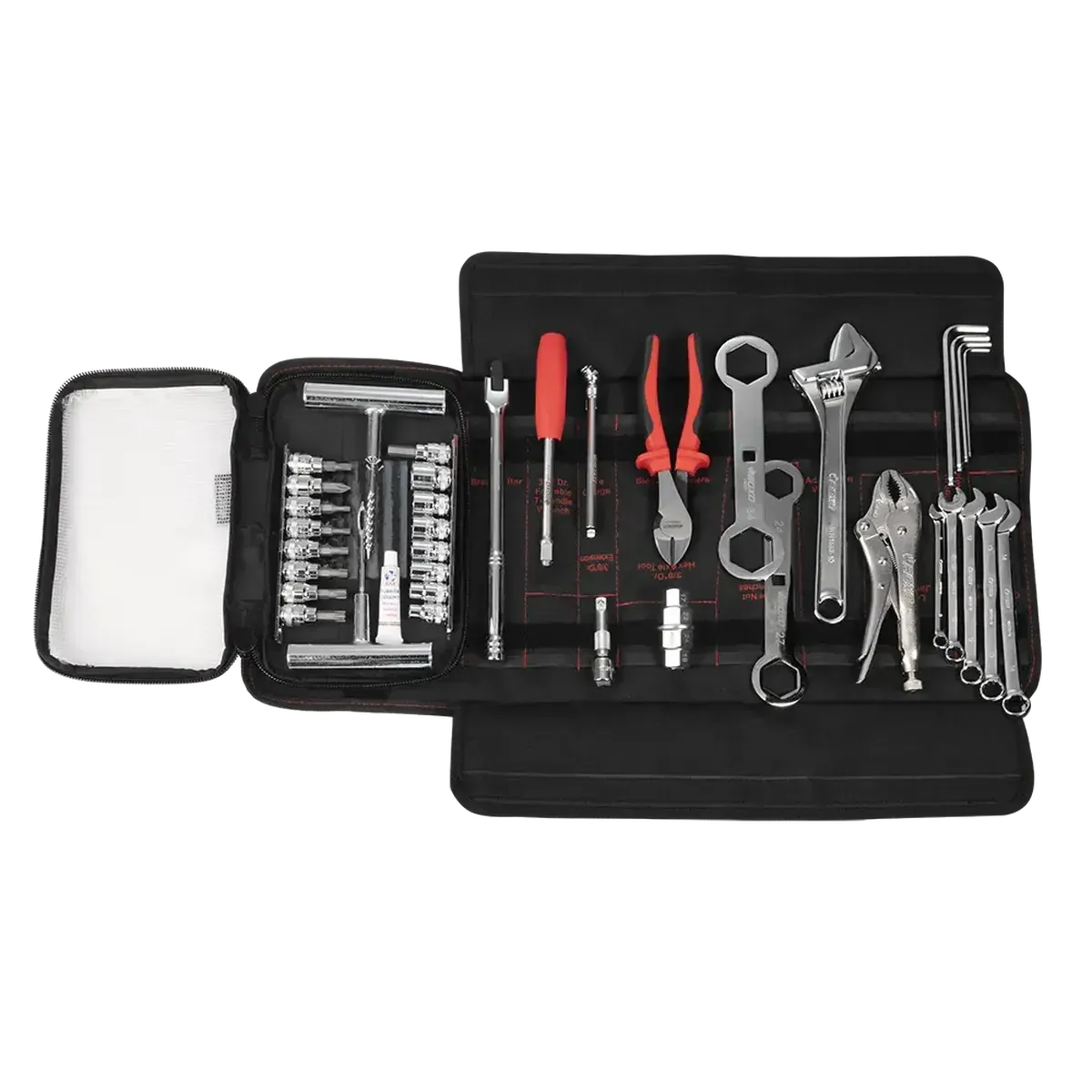 Adventure Motorcycle Roll | 40-Piece Metric Motorcycle Tool Kit