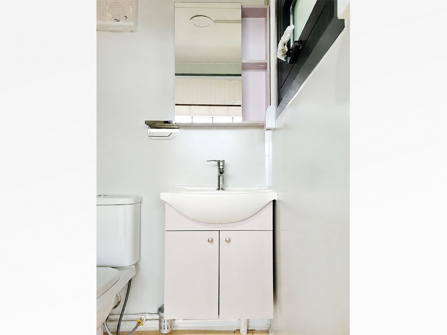 Vanity and Mirror Cabinet