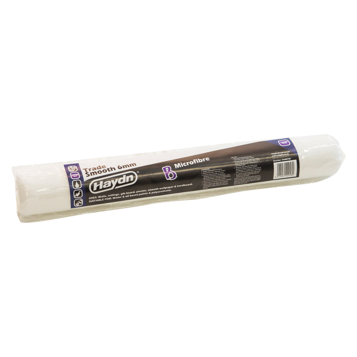 Trade Microfibre 6mm Smooth Roller Sleeve