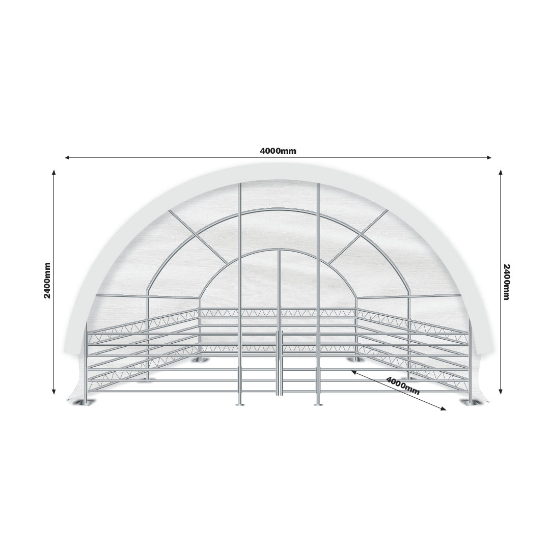 Medium Animal Shelter 4m x 4m