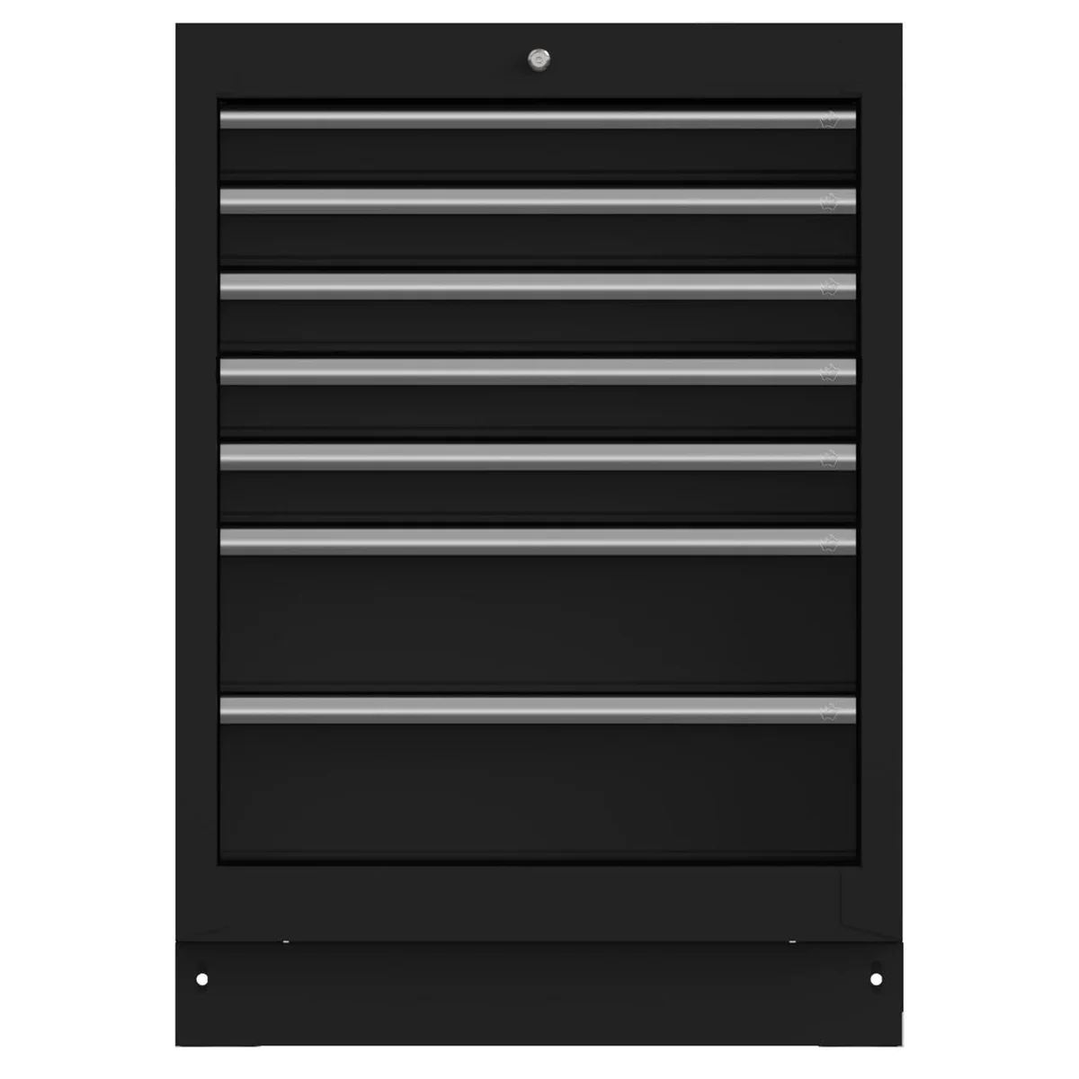 26" 7 Drawer Cabinet with Aluminium Handle