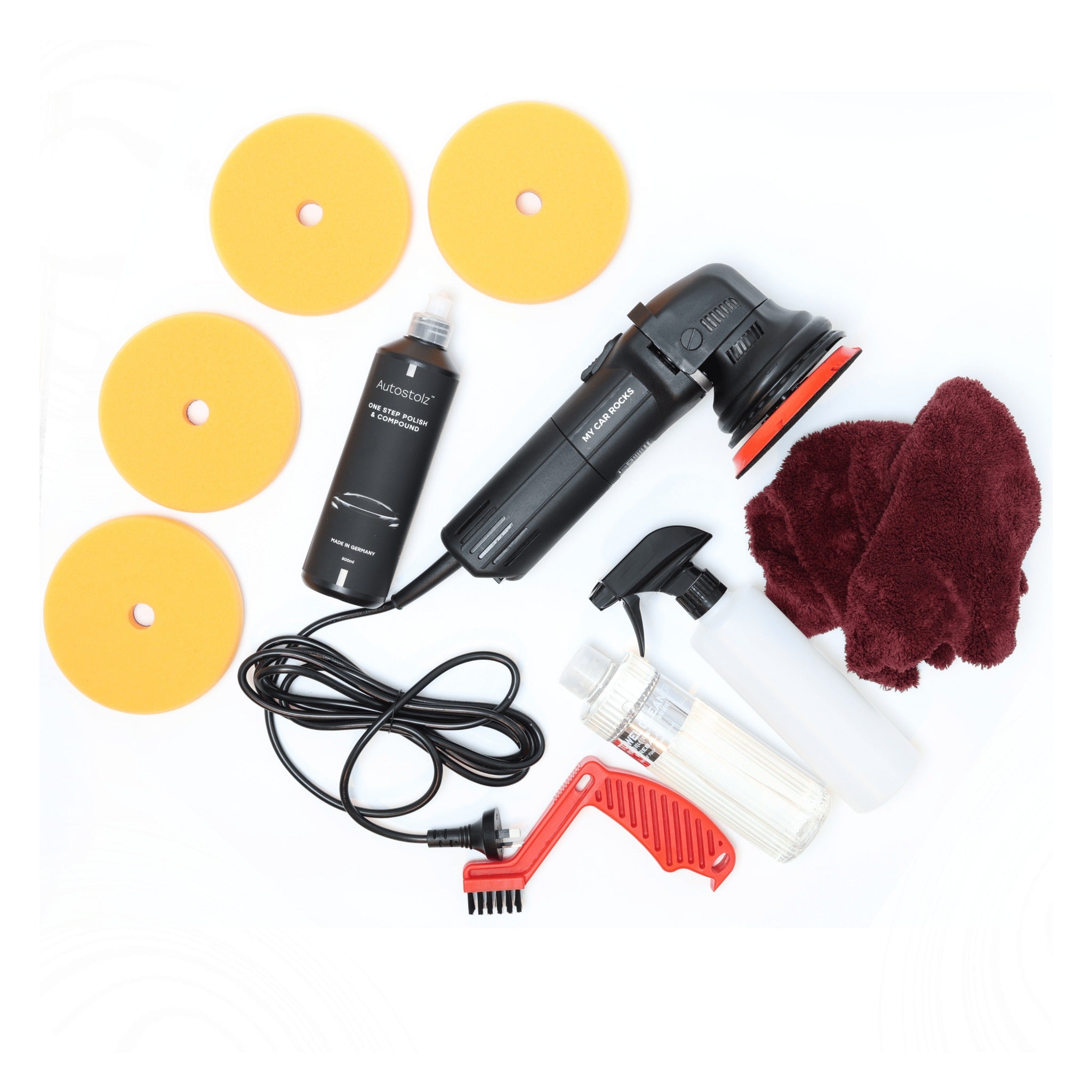 RockCar 12 Complete Paint Correction Kit – Soft Paint