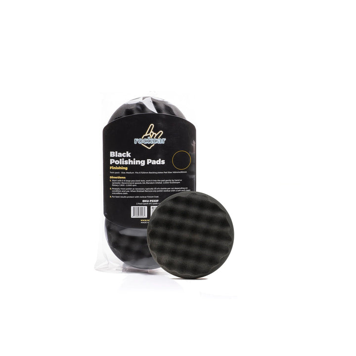 Autostolz Black Cloud Finishing Pad 145 x 30mm, 2 Pack