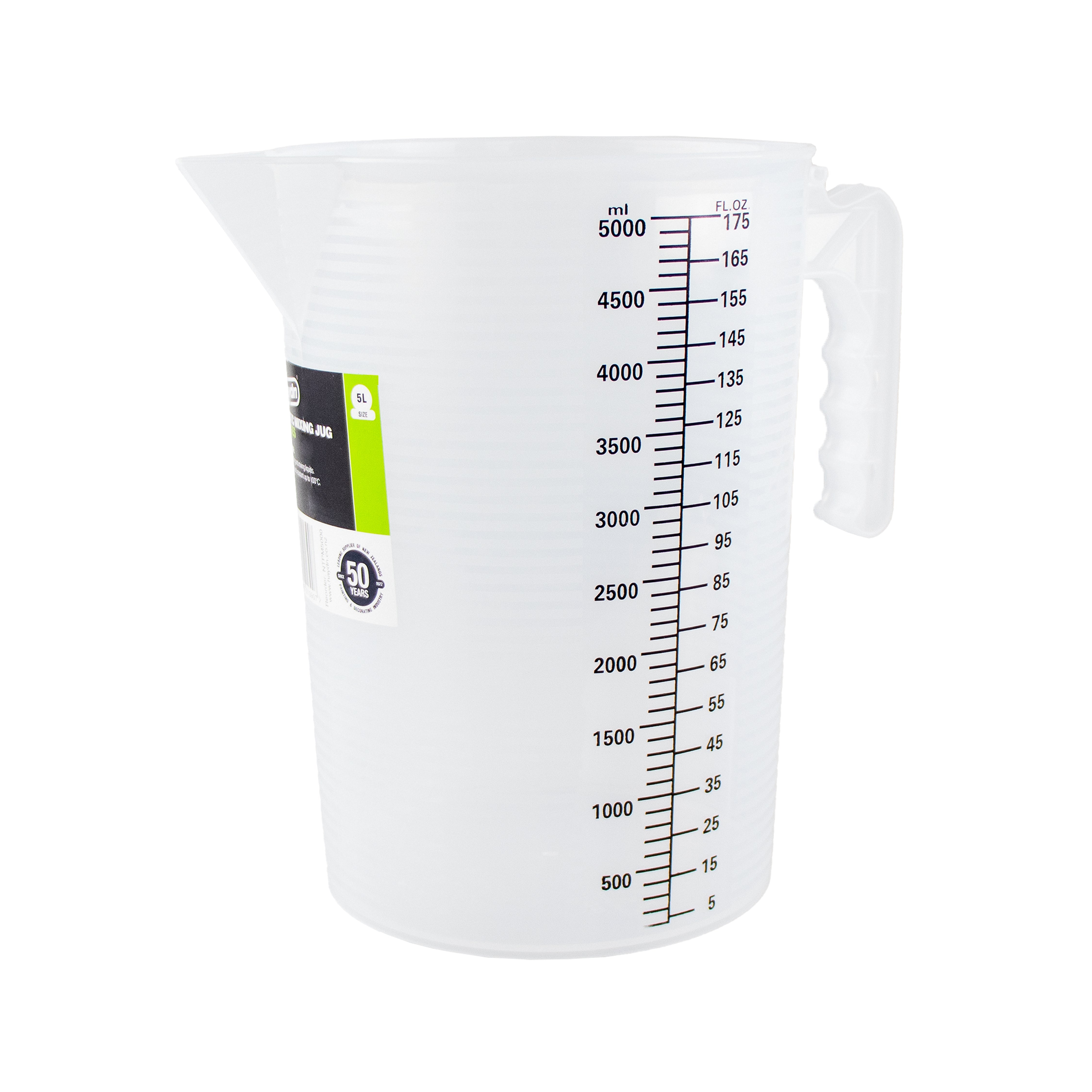 WPG Clear Mixing Bucket With Lid 5L - Wholesale Paint Group