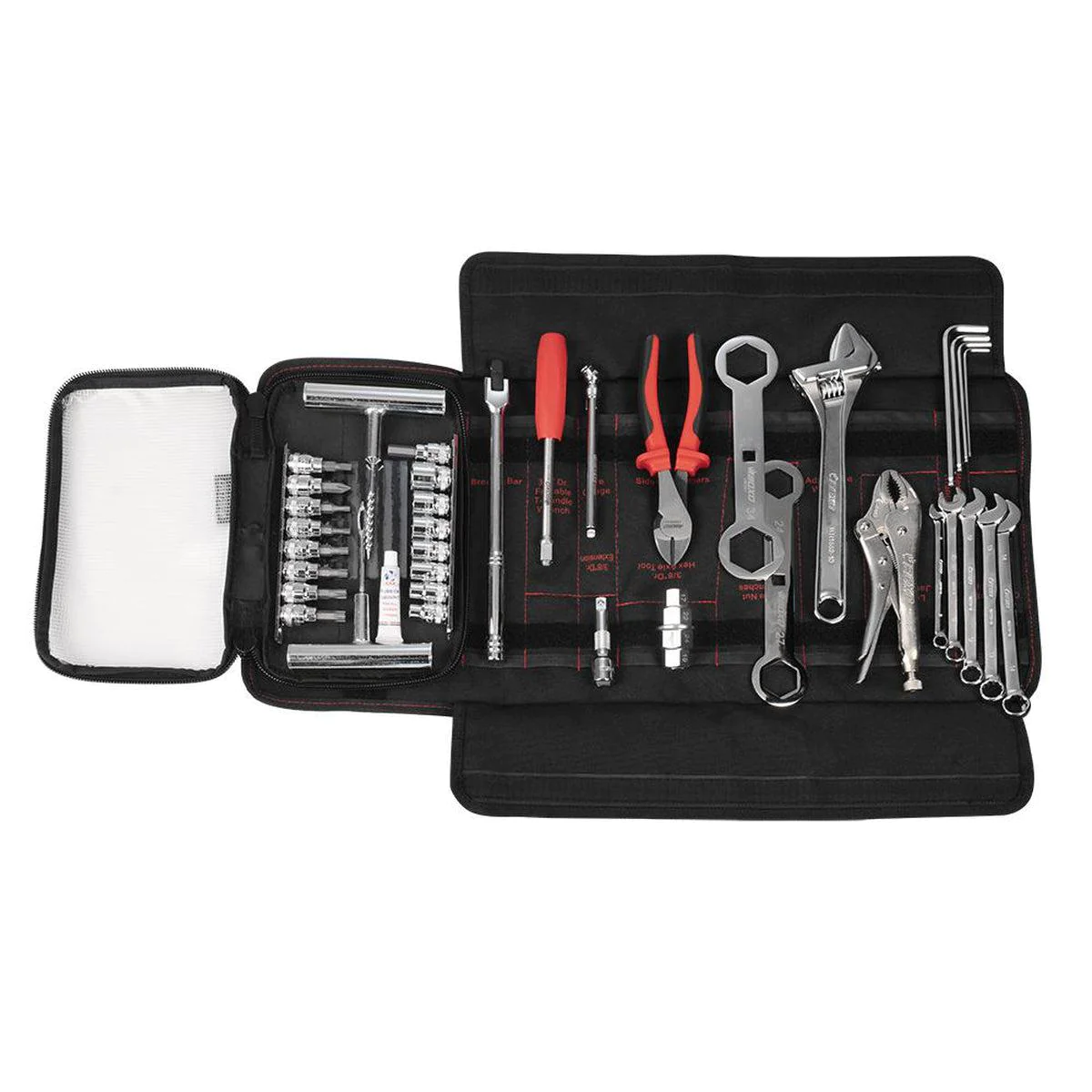 Adventure Motorcycle Roll | 40-Piece Metric Motorcycle Tool Kit