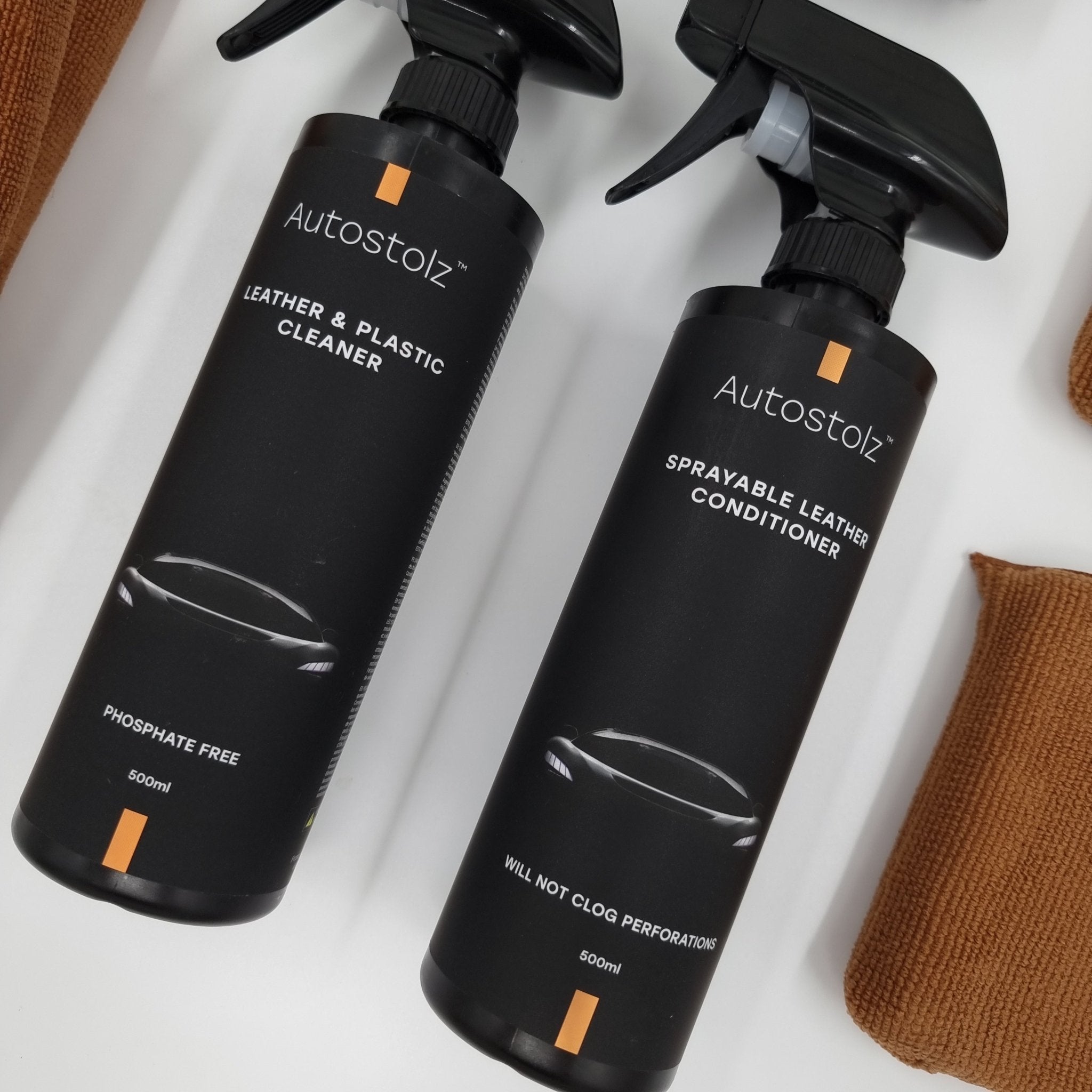 Autostolz Leather Cleaning & Conditioning Kit