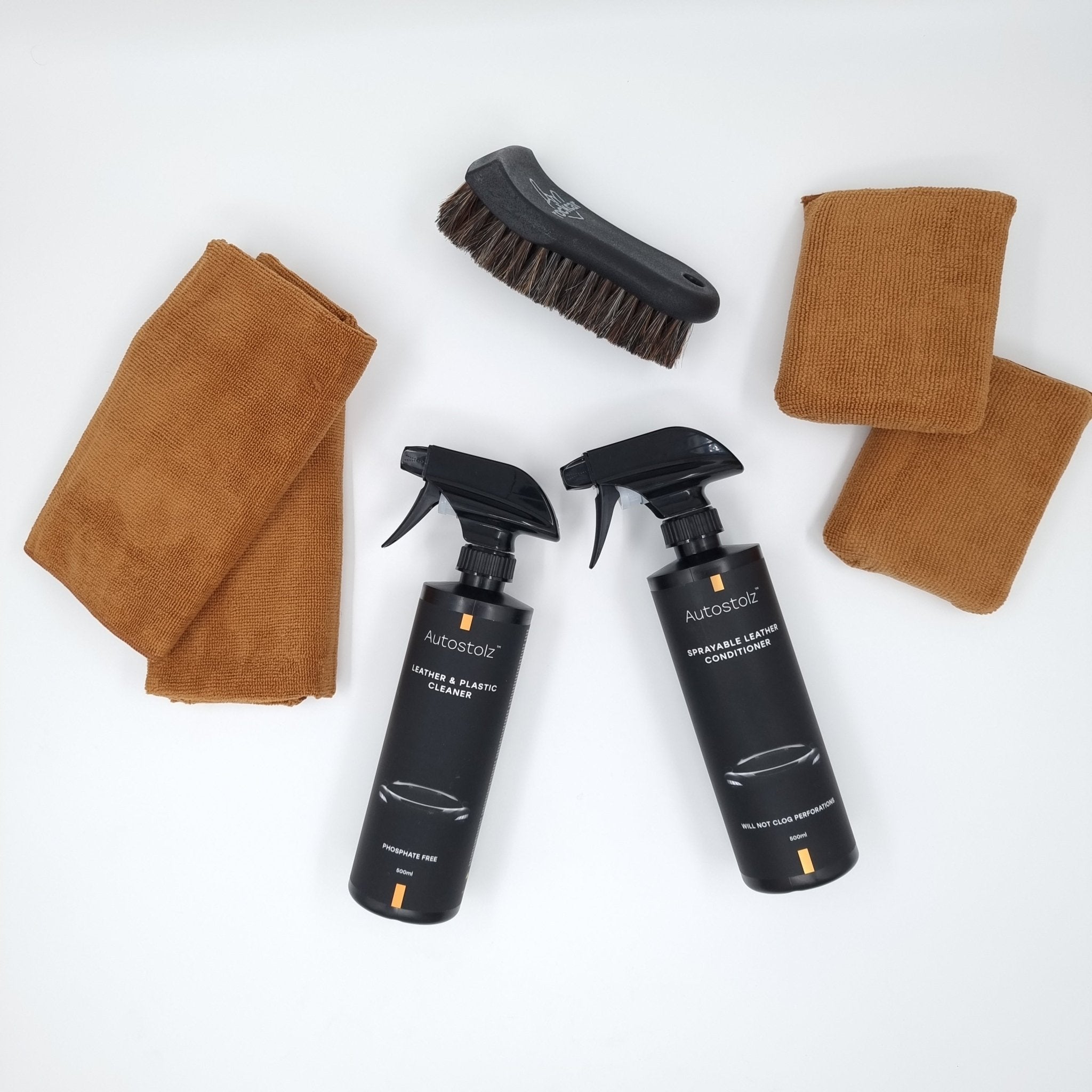 Autostolz Leather Cleaning & Conditioning Kit