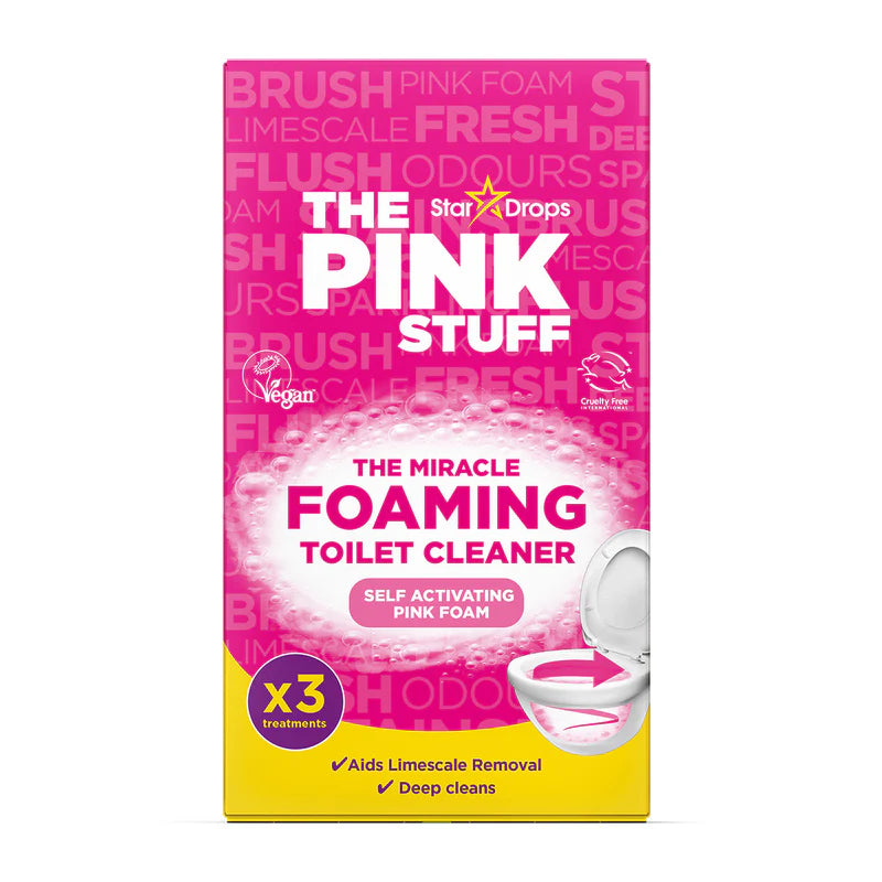 The Pink Stuff Foaming Toilet Cleaner 3pk