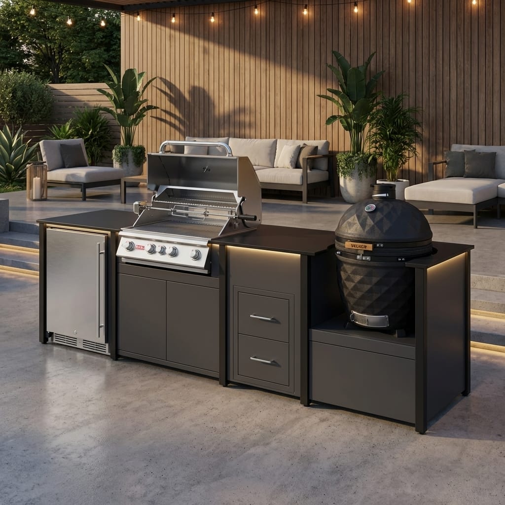 Valkon Draco 21 Kamado Charcoal Grill