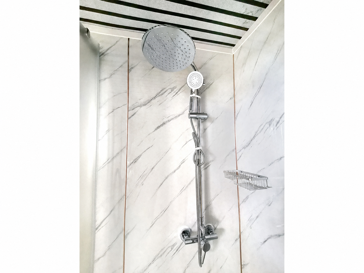 Shower Fittings Close-Up