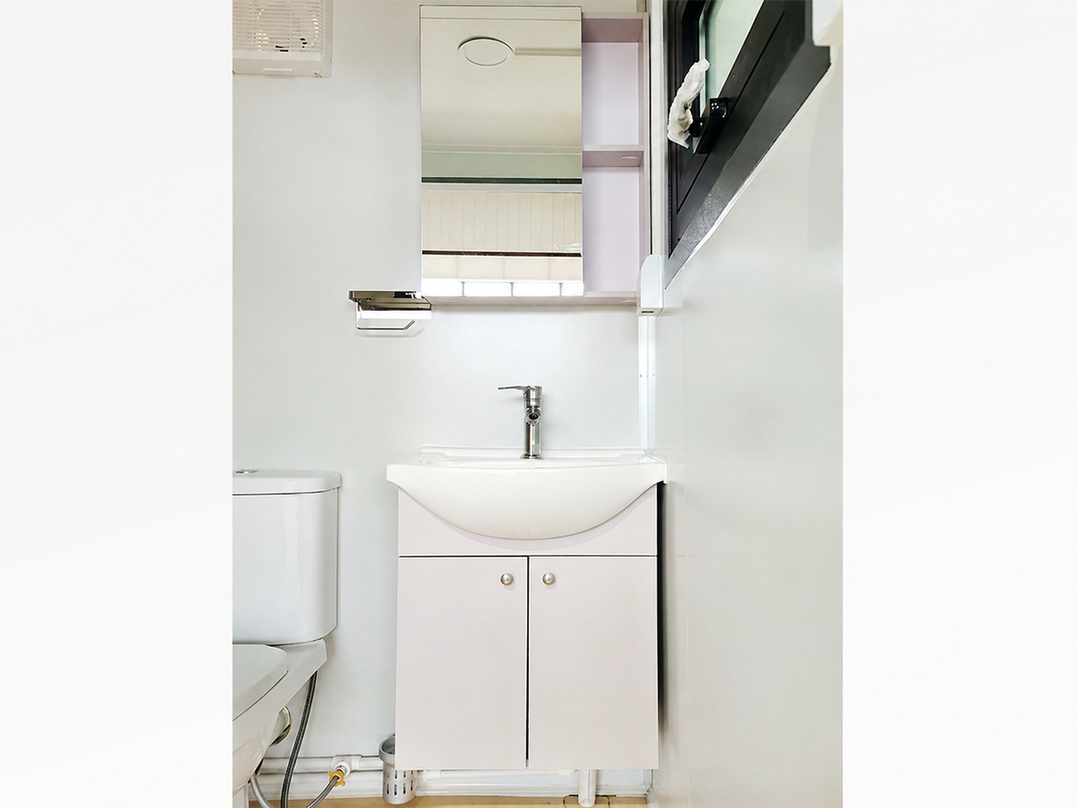 Vanity and Mirror Cabinet