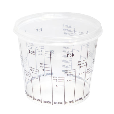 Automotive Car Paint Mixing Cup / Measuring Cup With Cover (2300ml) - The  Carage