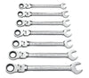 GearWrench 9900D Combination Wrench Set, Steel, 7-Piece