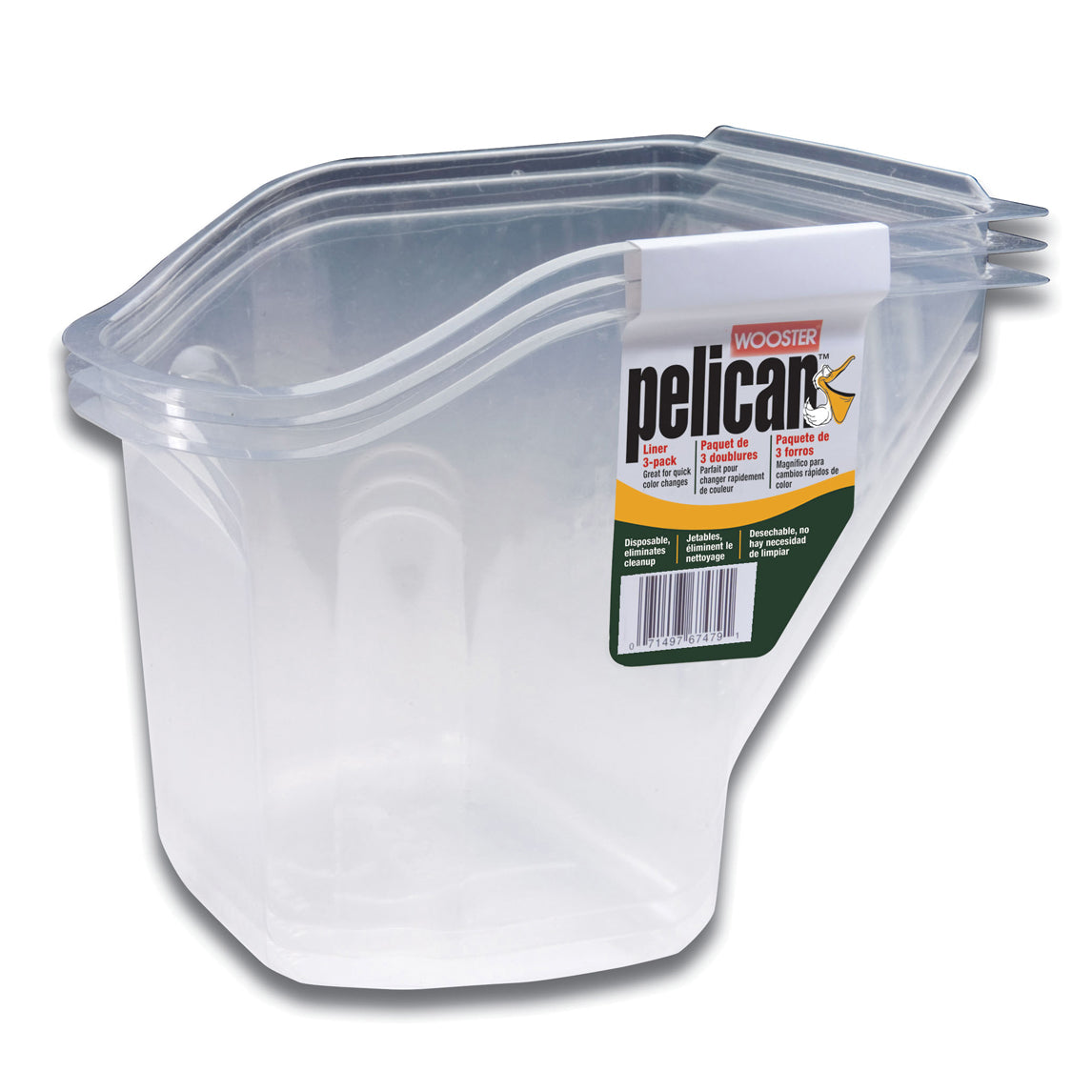 Wooster Pelican Handheld Pail Liner 3pk